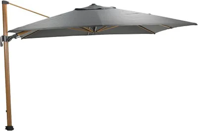 Produktbild von Garden Impressions Hawaii Big Pole 350x350 cm - Teak Look/dunkelgrau