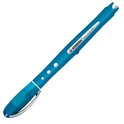 Image de Roller - STABILO worker+ coloré - moyen - paquet de 10 - bleu