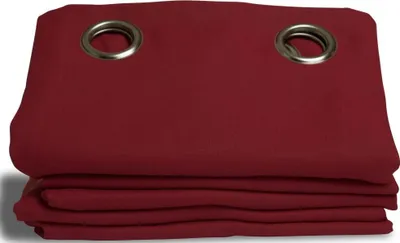 Produktbild von MOONDREAM  Verdunkelungsvorhang | Licht+Sonnenschutz | Ösen | Rot MC330 | 140B x 260H cm