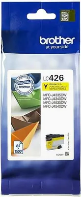 Produktbild von Brother - Tintenpatrone LC-426Y gelb | 5 Stück