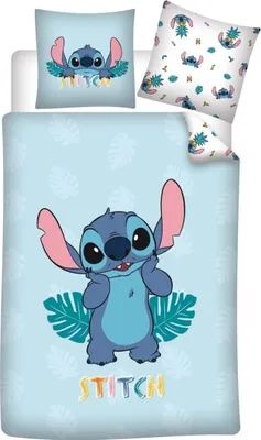 Produktbild von Bettwäsche Stitch Colors für Einzelbett, Bettbezug 140 x 200 cm + Kissenbezug 65 x 65 cm, PolyBaumwolle