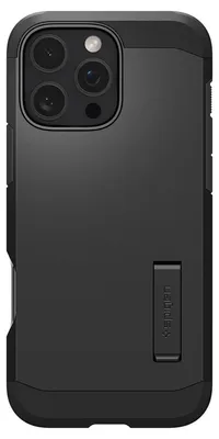 Produktbild von Spigen Tough Armor AI (MagFit), Cover, Apple, iPhone 16 Pro Max, 17,5 cm (6.9"), Schwarz