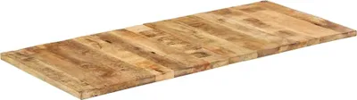 Immagine prodotto di Piano tavolo vidaXL in legno massello di mango, 25-27 mm, 140x60 cm