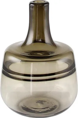 Produktbild von Kaheku Vase Zenika Flasche schlamm, Durchmesser 17 cm, Höhe 24 cm  1186001849