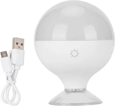 Obrázek produktu pro Stmívatelné LED osvětlení pro kosmetické zrcátko, bílé, USB