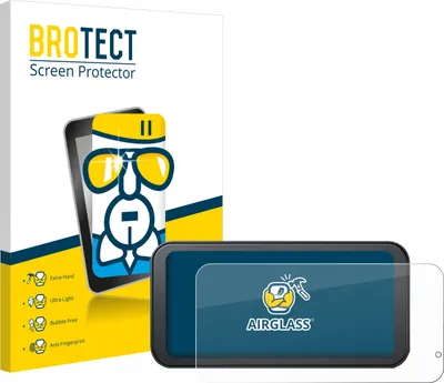 Produktbild von BROTECT Schutzglas für Lamto Motorrad Carplay 6.25" Schutzfolie Panzer Folie Glas Display Schutz klar
