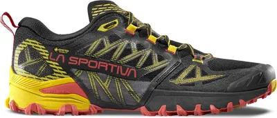 Obrázok produktu pre Bushido III Wide Gtx, Horský beh, Pánske, Topánky, Nízky strih, K00Y00 Black/Yellow, 43.5 - La Sportiva