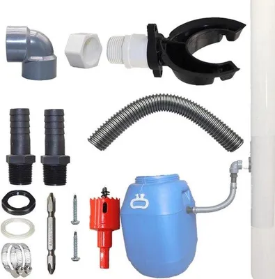 Produktbild von Regenwassersammler-Set für Dächer bis 80m²