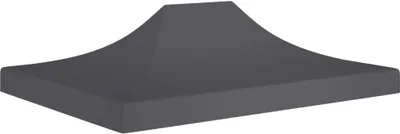 Produktbild von Partyzelt-Dach 4x3 m Anthrazit 270 g/m²