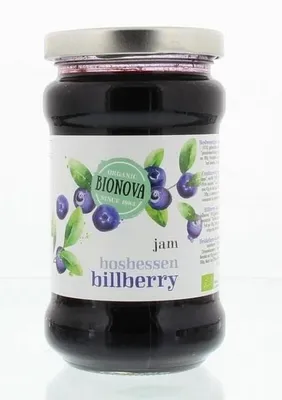 DŻEM BORÓWKOWY BIO 340 g - BIONOVA