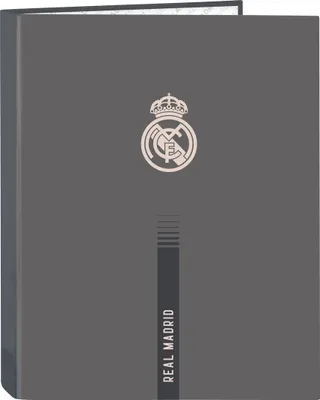 Obrázok produktu pre Krúžková väzba Real Madrid C.F. Grey A4 26,5 x 33 x 4 cm