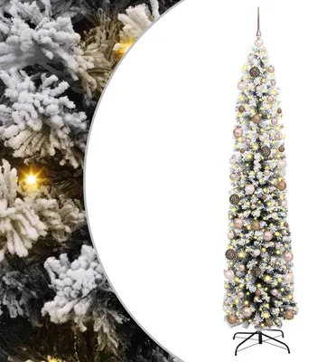 Zdjęcie produktu dla Sztuczna choinka z podstawą Zielony 210 cm PVC, stal i plastik
