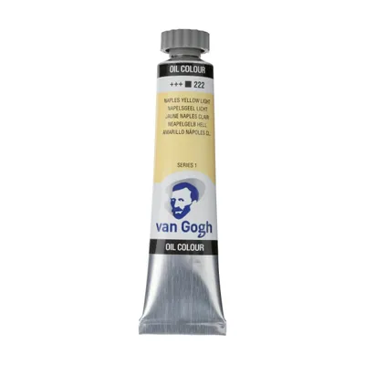 Image de Van Gogh peinture à l'huile tube 20 ml jaune de Naples clair 222