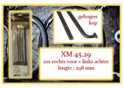 Produktbild von Miche Spaak+Nip. 10x RV+La XM 45,29