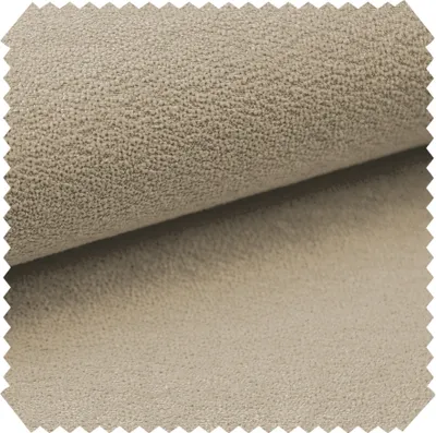 Produktbild von novely® MOERS Feiner Strukturstoff Glatte Flache Noppen-Bouclé-Optik | 1 lfm - Farbe: 02 Beige