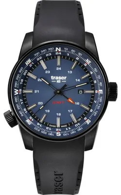 Produktbild von Traser Herrenuhr TS-109743 blau