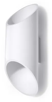 Image de Applique PENNE 30 blanc 1xG9 8W aluminium 30x12x10cm Sollux Lighting