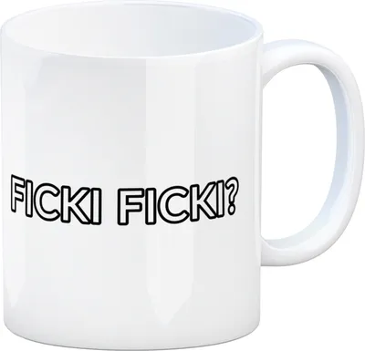 Produktbild von Ficki Ficki? Kaffeebecher für alle die direkt zur Sache kommen