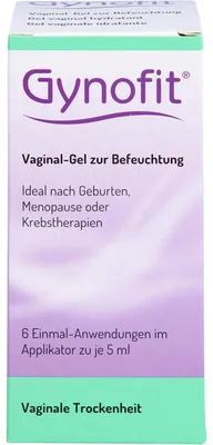 Image de Gel vaginal Gynofit pour l'hydratation, 6X5 ml GEL