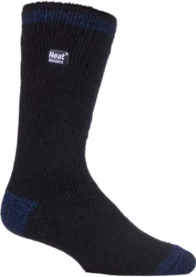 Produktbild von Heat Holders Herren Warme Thermosocken Stricken mit Fleecefutter | Winter Socken