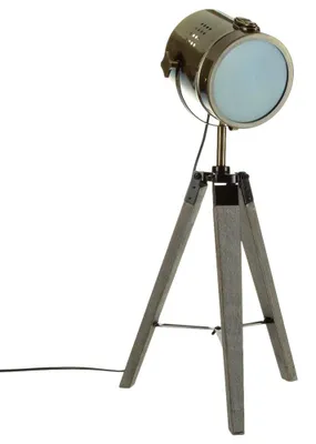 Produktbild von Atmosphera Tischleuchte Thor - Metall - Bronze - H68 cm - Leselampe - Designlampe - Stativlampe