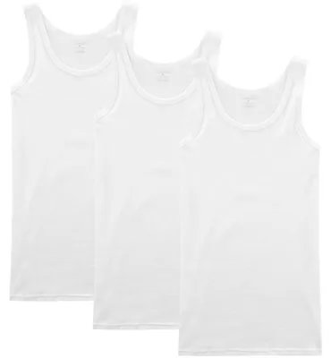 Immagine prodotto di Canottiere da uomo, confezione da 3 o 5 pezzi, 100% cotone, taglie dalla S alla 5XL
