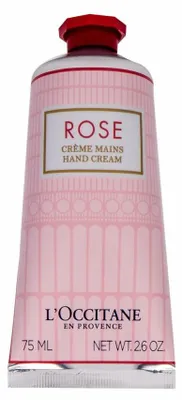 Zdjęcie produktu dla L'Occitane Rose, Kremowy, Unisex, Skóra uniwersalna, Odżywiający, Ochrona, Zmiękczający, 75 ml, Tubka