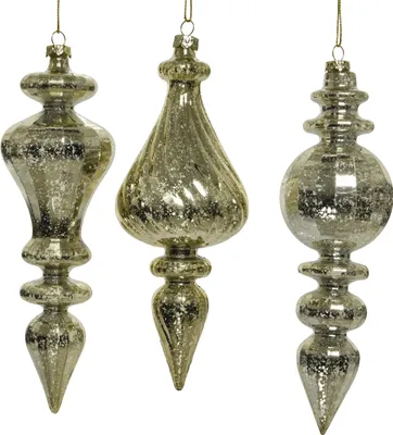 Productafbeelding van Ijspegel plc d5.90h20.40 cm goud a3 kerst Decoris