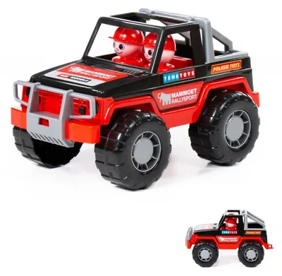 Produktbild von Polesie Mammoet, Auto, Kunststoff, Schwarz, Rot