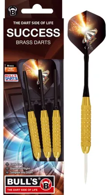 Image de Fléchettes Bulls 3 Steel Success Brass 21 g