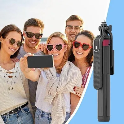 Image de Support pour téléphone portable | Support pivotant pour appareil photo, discret, idéal pour la photographie de voyage en extérieur
