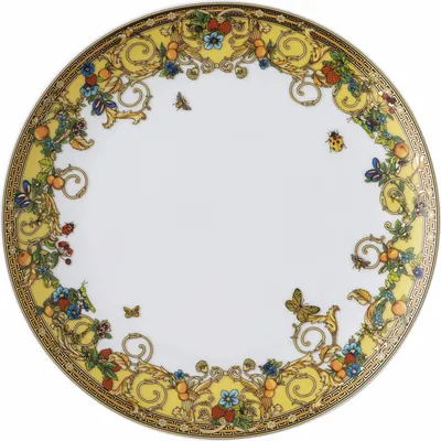 Zdjęcie produktu dla Rosenthal Versace talerz śniadaniowy Le jardin de Versace, porcelana, 21 cm, 19335-409609-10221