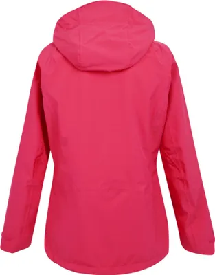 Produktbild von Regatta Damen Shelljacke Birchdale, wasserfest RG3330 (46 DE) (Pinker Trank/Weiß)