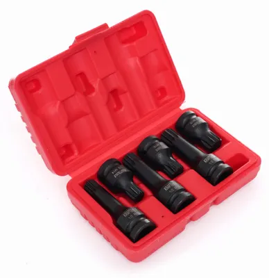 Obrázok produktu pre Sada nárazových hlavíc KRAFT&DELE KD11761, 1/2", 6 kusov