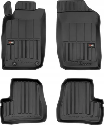 Image de Tapis en caoutchouc, tapis de sol, tapis de porte Peugeot 206 1998-2012, 3D Mulde