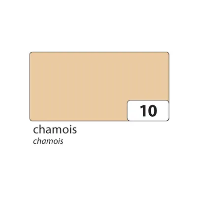 Produktbild von Folia Fotokarton 70x100 10Bl chamois 300g