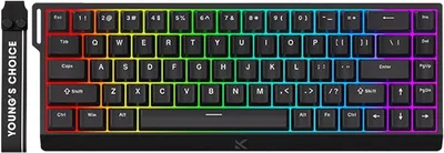 Obrázok produktu pre Mechanická herná klávesnica s 60% rozvrhnutím a RGB podsvietením