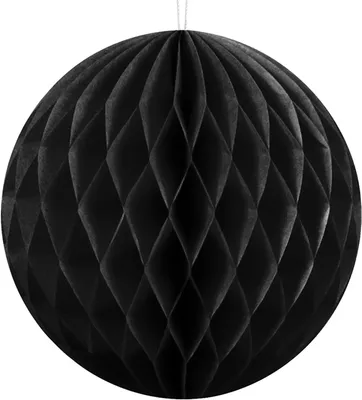 Produktbild von Papierball, schwarz, 40cm