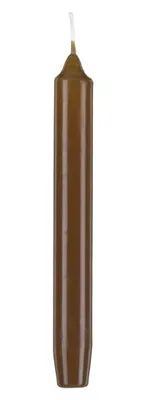 Produktbild von Leuchterkerzen Haselnuss 190 x Ø 21 mm, 90 Stück