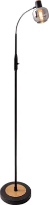 Image de Näve E14 Lampadaire FUMOSO Ø23cm noir 2087122