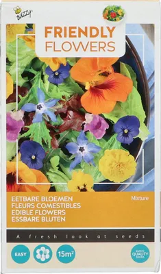 Artikelbild 1 von 'Essbare Blumen Mischung (15 m²)' aus der Kategorie Blumensamenmischung