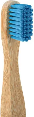 Produktbild von NORDICS Bambuszahnbürste blau 1 Stk.