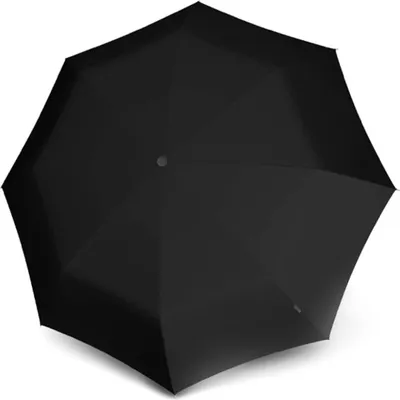 Produktbild von Knirps Taschenregenschirm Regenschirm A.200 Medium Duomatic Black schwarz