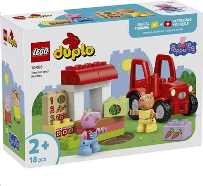 Obrázok produktu pre LEGO DUPLO Traktor a trh, Stavebnica, 2 rok / roky, Plast, 18 kusov, 367 g