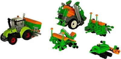 Produktbild von 811-teiliges Konstruktionsspielzeug - AMAZONE Landmaschinen-Set, BBX102823, Maßstab, BLUE BRIXX