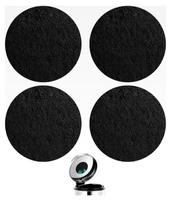 Produktbild von Komposteimerfilter Rund Bioeimer Aktivkohlefilter für Kompostbehälter 4 Stück
