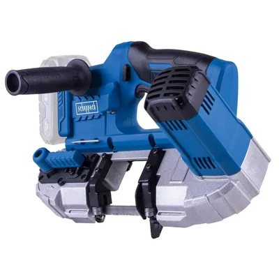 Produktbild von Scheppach Akku Metallbandsäge C-MBS635-X - 20V | 63,5cm Schnittdurchmesser | 1,4 - 2,7m/s Sägegeschwindigkeit | 330-630min-1 Drehzahleinstellung