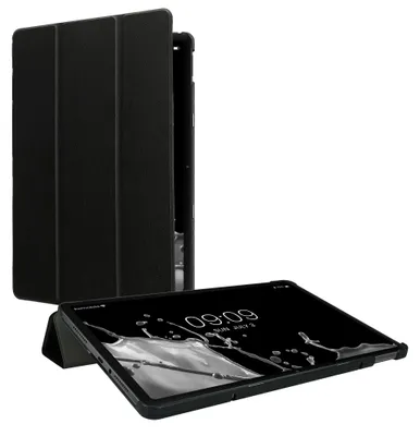 Produktbild von kwmobile Hülle kompatibel mit Xiaomi Redmi Pad Pro - Smart Cover Tablet Case Schutzhülle - Stand - in Schwarz