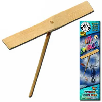 Obrázok produktu pre vrtuľník junior wood 13 cm hnedý 2-dielny