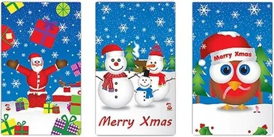 Produktbild von 1 Mini Weihnachts-Notizblock